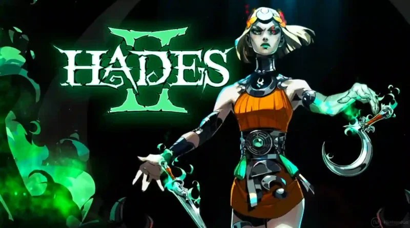 Melinoë empuñando sus armas frente a una ambientación mística en Hades II, el roguelike de Supergiant Games que marca tendencia en 2026.