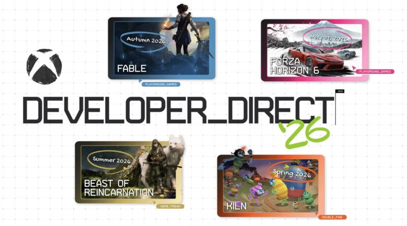 Xbox Developer Direct 2026 anuncios con Fable, Forza Horizon 6, Kiln y Beast of Reincarnation