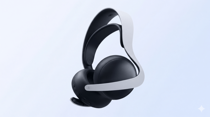 Auriculares inalámbricos PlayStation Pulse Elite con tecnología de drivers magnéticos planos, diseñados para ofrecer audio 3D de alta fidelidad, PS5 Pro Audio Espacial y compatibilidad con PC.